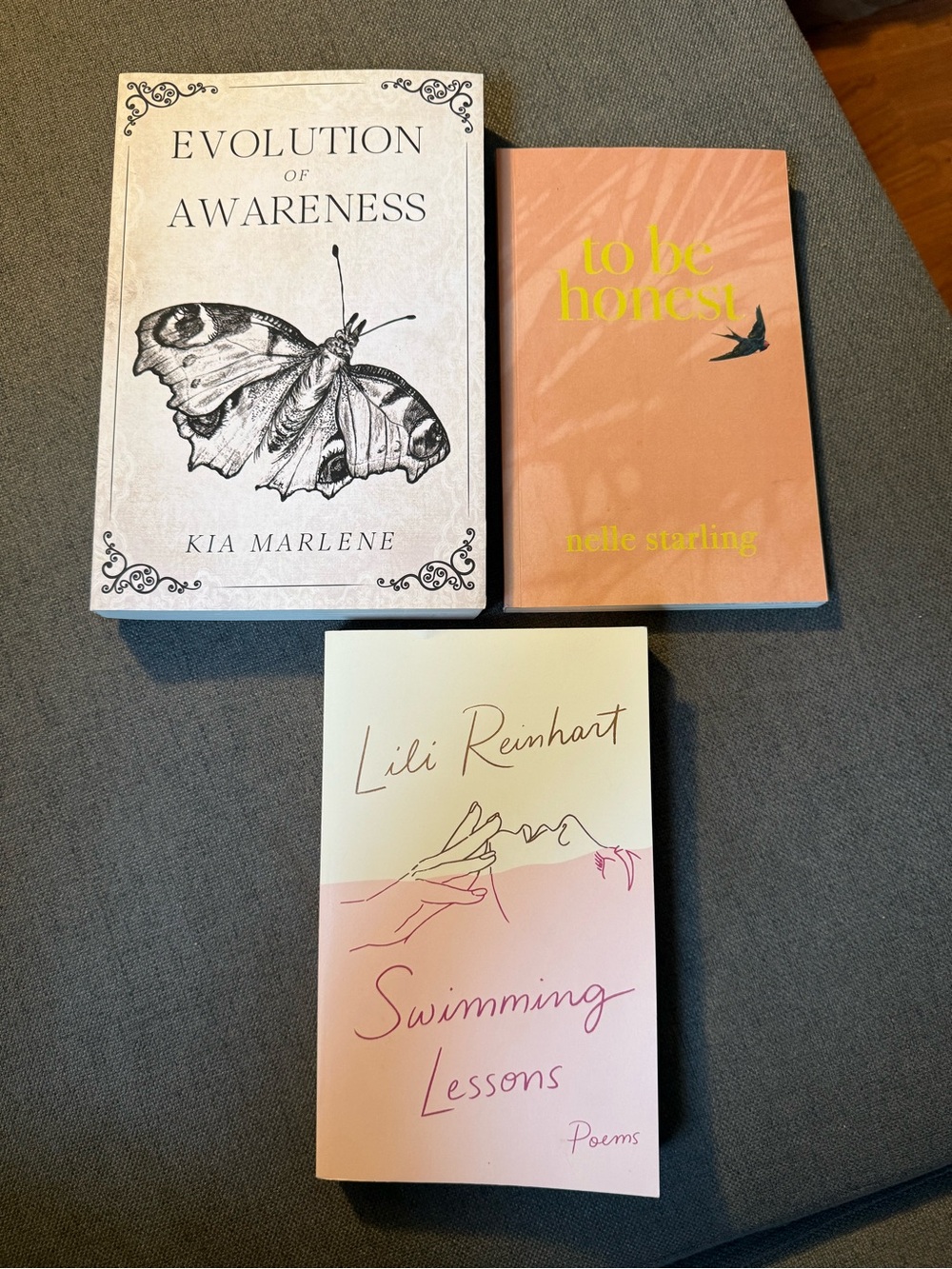 Set of Three Poetry Books